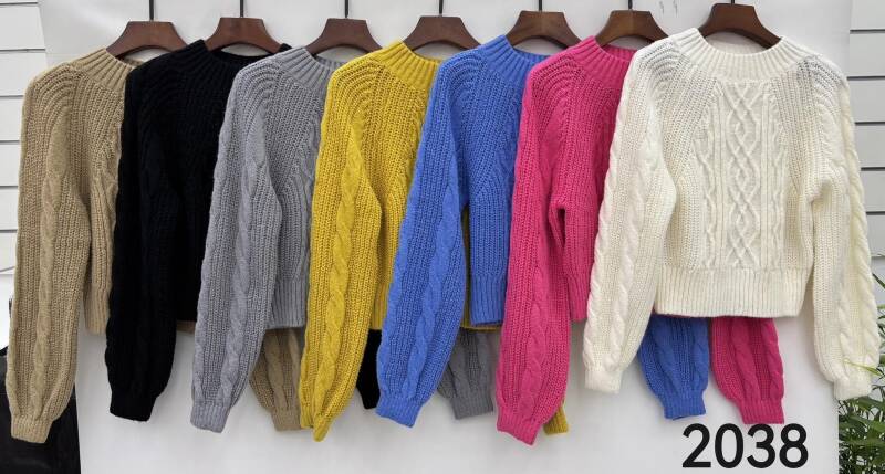 Swetry damskie Roz Standard, Mix Kolor .Paczka 10 szt